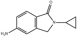 5-Amino-2-cyclopropylisoindolin-1-one 구조식 이미지