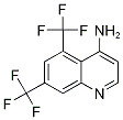 4-Amino-5,7-bis(trifluoromethyl)quinoline Structure