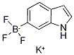 Potassium 1H-indole-6-trifluoroborate 구조식 이미지