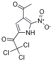 1-(4-Acetyl-5-nitro-1H-pyrrol-2-yl)-2,2,2-trichloroethan-1-one Structure
