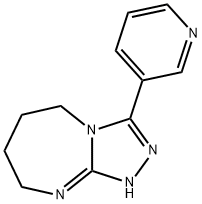 3-{5H,6H,7H,8H,9H-[1,2,4]Triazolo[4,3-a][1,3]diazepin-3-yl}pyridine Structure