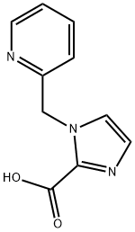 1-(Pyridin-2-ylmethyl)-1H-imidazole-2-carboxylic acid Structure