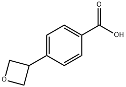 4-(Oxetan-3-yl)benzoic acid Structure