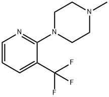 1-Methyl-4-[3-(trifluoromethyl)pyridin-2-yl]piperazine Structure