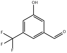 3-포르밀-5-(트리플루오로메틸)페놀,3-포르밀-5-히드록시벤조트리플루오라이드 구조식 이미지