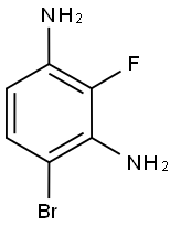 4-Bromo-1,3-diamino-2-fluorobenzene 구조식 이미지