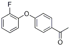 1-[4-(2-fluorophenoxy)phenyl]ethan-1-one Structure