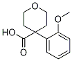 4-(2-methoxyphenyl)oxane-4-carboxylic acid Structure