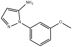 1-(3-Methoxyphenyl)-1H-pyrazol-5-amine Structure