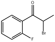 2-Bromo-1-(2-fluorophenyl)propan-1-one Structure