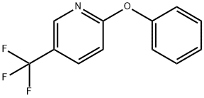 2-Phenoxy-5-(trifluoromethyl)pyridine Structure