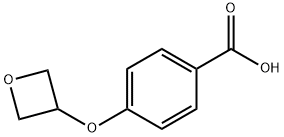 4-(Oxetan-3-yloxy)benzoic acid Structure