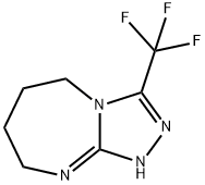 3-(Trifluoromethyl)-5H,6H,7H,8H,9H-[1,2,4]triazolo[4,3-a][1,3]diazepine Structure