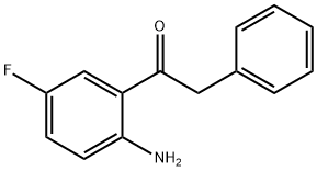 1-(2-Amino-5-fluorophenyl)-2-phenylethanone 구조식 이미지