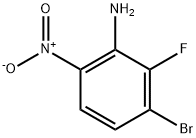 2-Amino-4-bromo-3-fluoronitrobenzene Structure