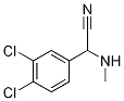 2-(3,4-dichlorophenyl)-2-(methylamino)acetonitrile Structure