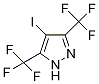 3,5-Bis(trifluoromethyl)-4-iodo-1H-pyrazole 구조식 이미지