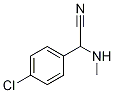 alpha-(Methylamino)-4-chlorophenylacetonitrile 구조식 이미지