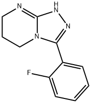 3-(2-Fluorophenyl)-5H,6H,7H,8H-[1,2,4]triazolo[4,3-a]pyrimidine 구조식 이미지