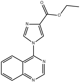 Ethyl 1-(quinazolin-4-yl)-1H-imidazole-4-carboxylate Structure