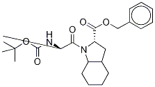 N-(N-tert-Boc-alanoyl)-L-(2S,3aS,7aS)-octahydro-indole-2-carboxylic Acid-D4 Benzyl Ester Structure