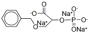Trisodium 3-O-Benzyl-2-phosphonyl-D-glycerate Structure