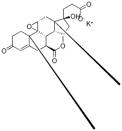 Eplerenone-methyl-d3 Hydroxyacid Potassium Salt 구조식 이미지