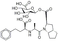 Ramiprilat-d5 Acyl--D-glucuronide 구조식 이미지