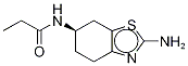 (-)-2-Amino-6-propionamido-d3-tetrahydrobenzothiazole 구조식 이미지