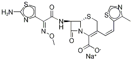 Cefditoren Acid-d3 Sodium Salt 구조식 이미지