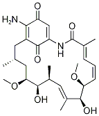 7-Descarbamoyl 17-Amino Geldanamycin-15N Structure