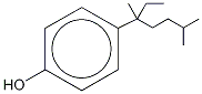 4-(3’,6’-Dimethyl-3’-heptyl)phenol-13C6 Structure