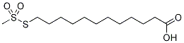 11-Carboxyundecyl Methanethiosulfonate Structure