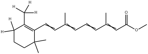 13-cis Retinoic Acid-d5 Methyl Ester 구조식 이미지