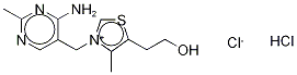 Thiamine-13C3 Hydrochloride 구조식 이미지