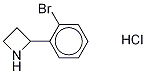2-(2-BroMophenyl)azetidine Hydrochloride Structure