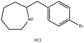 2-[(4-BroMophenyl)Methyl]hexahydro-1H-azepine Hydrochloride 구조식 이미지