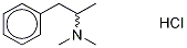 rac N,N-DiMethyl AMphetaMine-d6 Hydrochloride Structure