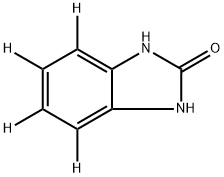 2-HydroxybenziMidazole-d4 구조식 이미지