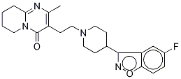 5-Fluoro Risperidone-d4 Structure