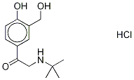 SalbutaMon-d9 Hydrochloride Structure