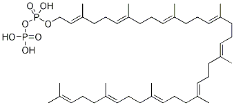 Solanesyl Pyrophosphate TriaMMoniuM Salt 구조식 이미지