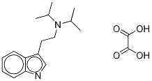 N,N-DiisopropyltryptaMine Oxalate 구조식 이미지