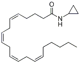Arachidonyl(cyclopropyl-d4)aMide Structure