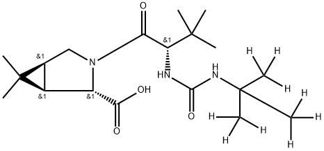 Boceprevir Metabolite M4-d9 Structure