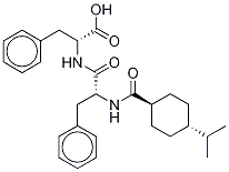 D-Phenylalanyl-d5 Nateglinide Structure