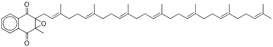 Menaquinone 7-d7 2,3-Epoxide 구조식 이미지