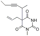 Methohexitone-d3 구조식 이미지