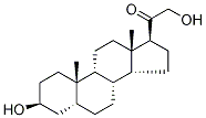Tetrahydrodeoxycorticosterone-d5 구조식 이미지