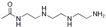 N1-Acetyl Triethylenetetramine-d4 Structure